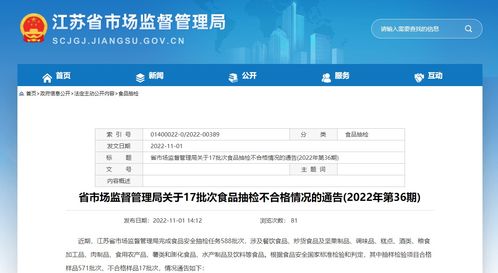 江蘇省市場(chǎng)監(jiān)督管理局公布餐飲食品抽檢結(jié)果 14批次中2批次不合格，遠(yuǎn)程健康管理服務(wù)助力食品安全監(jiān)管